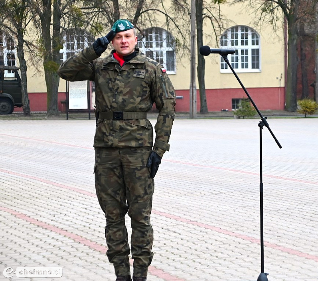 Przysięga wojskowa żołnierzy Dobrowolnej Zasadniczej Służby Wojskowej