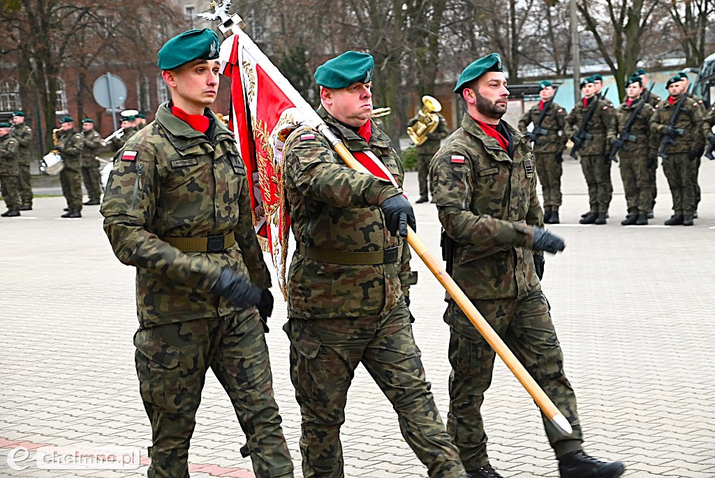 Przysięga wojskowa żołnierzy Dobrowolnej Zasadniczej Służby Wojskowej