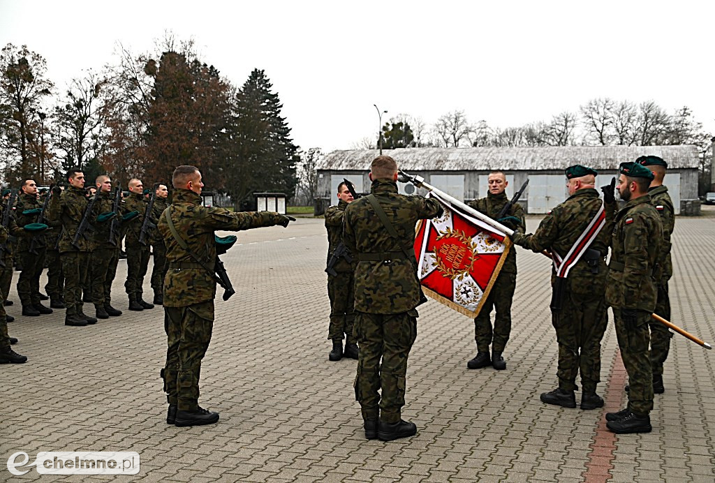 Przysięga wojskowa żołnierzy Dobrowolnej Zasadniczej Służby Wojskowej