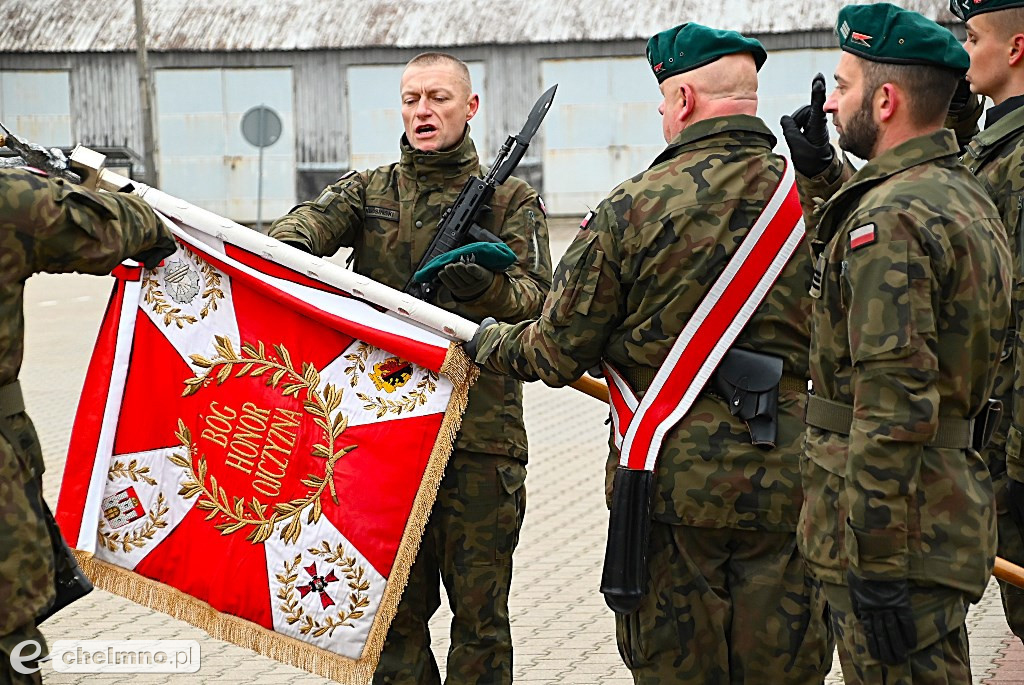 Przysięga wojskowa żołnierzy Dobrowolnej Zasadniczej Służby Wojskowej