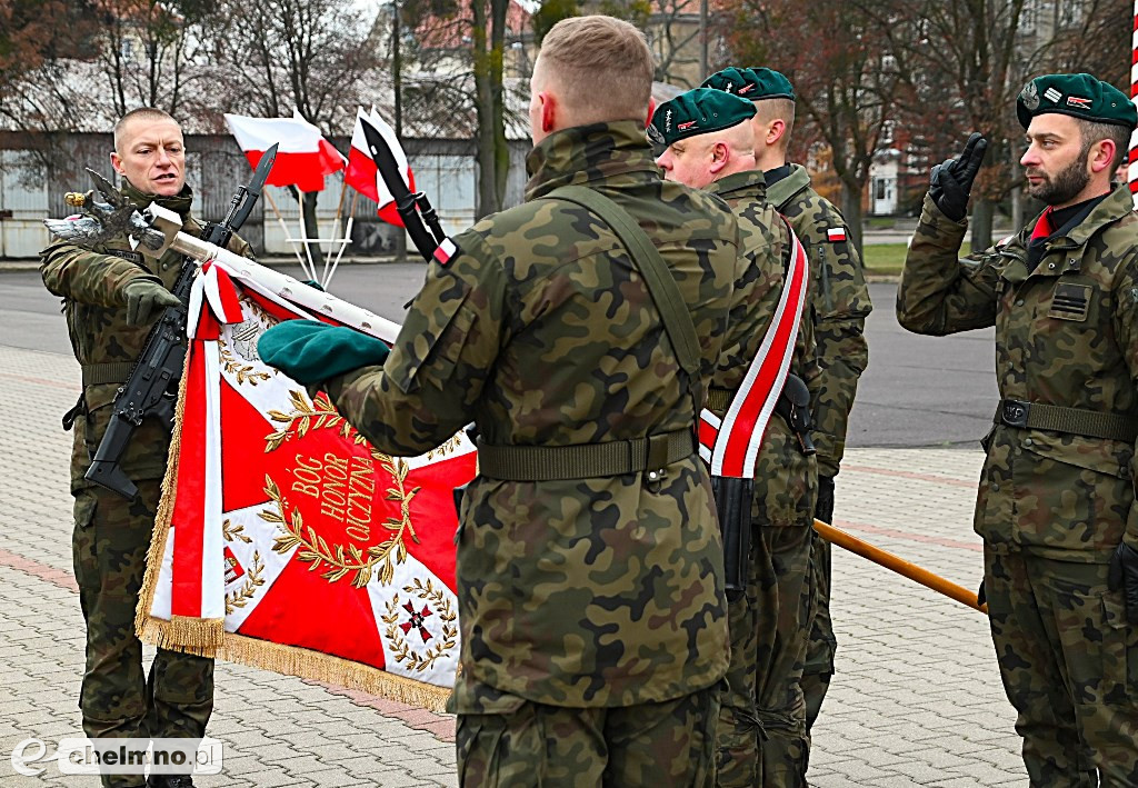 Przysięga wojskowa żołnierzy Dobrowolnej Zasadniczej Służby Wojskowej