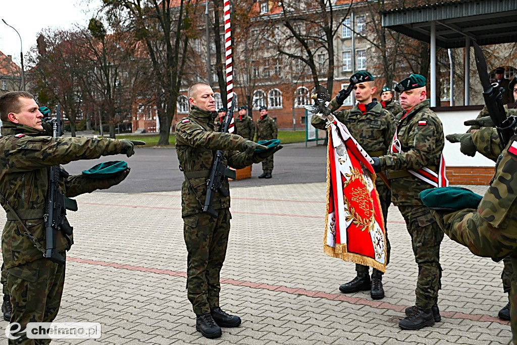 Przysięga wojskowa żołnierzy Dobrowolnej Zasadniczej Służby Wojskowej