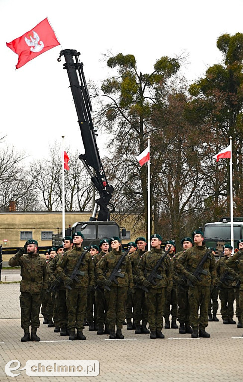 Przysięga wojskowa żołnierzy Dobrowolnej Zasadniczej Służby Wojskowej