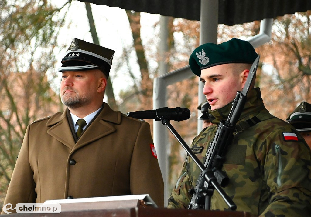 Przysięga wojskowa żołnierzy Dobrowolnej Zasadniczej Służby Wojskowej