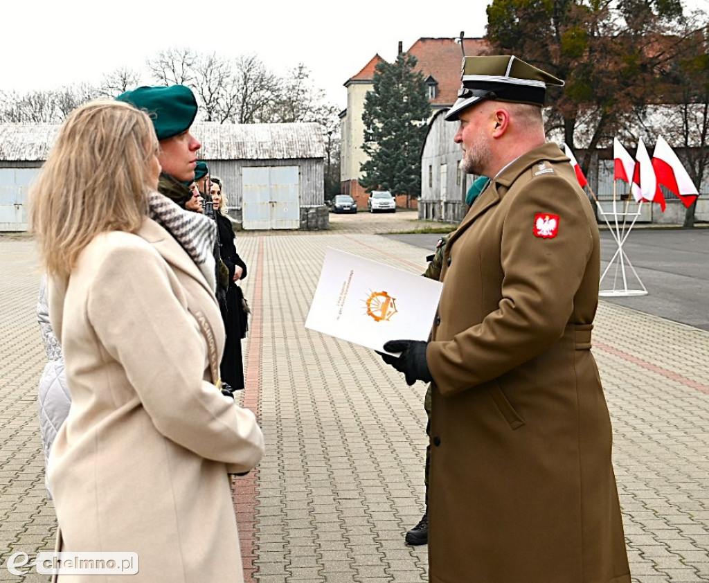 Przysięga wojskowa żołnierzy Dobrowolnej Zasadniczej Służby Wojskowej