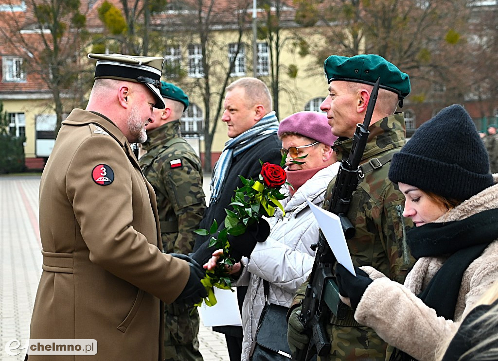 Przysięga wojskowa żołnierzy Dobrowolnej Zasadniczej Służby Wojskowej