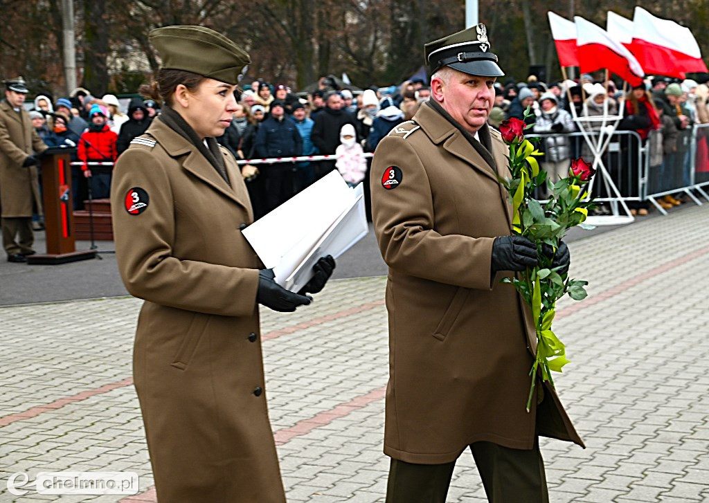 Przysięga wojskowa żołnierzy Dobrowolnej Zasadniczej Służby Wojskowej