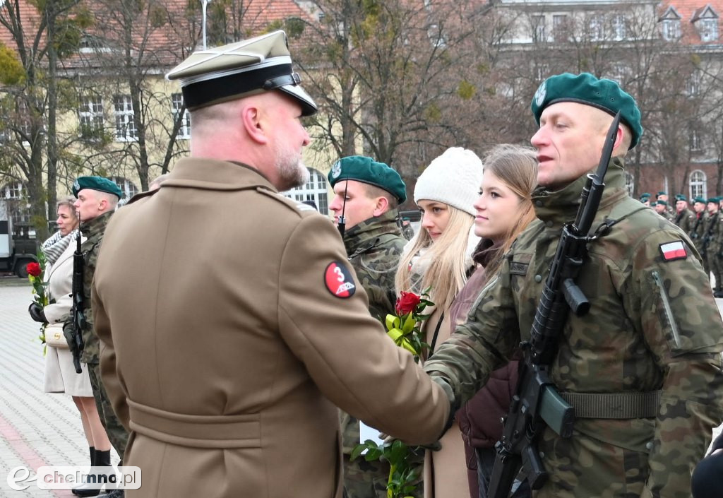 Przysięga wojskowa żołnierzy Dobrowolnej Zasadniczej Służby Wojskowej