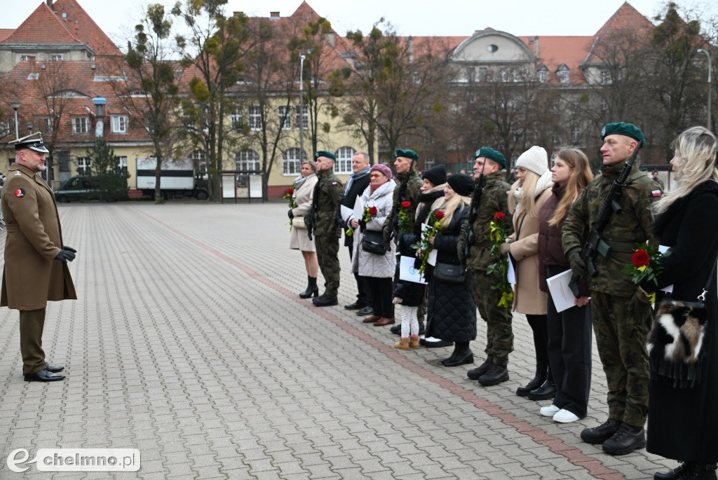 Przysięga wojskowa żołnierzy Dobrowolnej Zasadniczej Służby Wojskowej