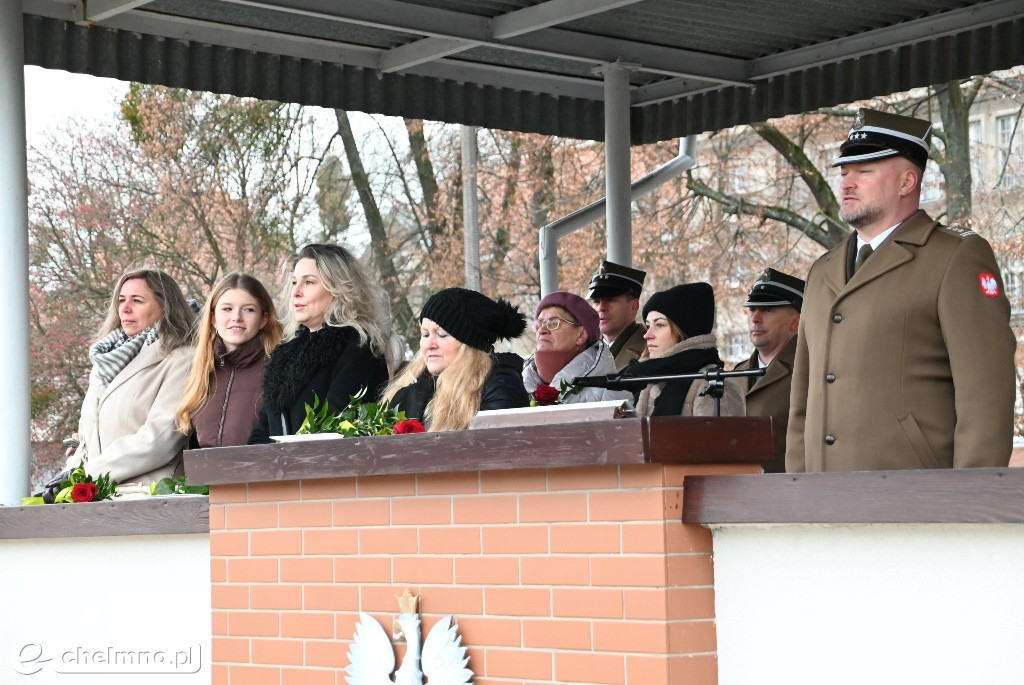 Przysięga wojskowa żołnierzy Dobrowolnej Zasadniczej Służby Wojskowej