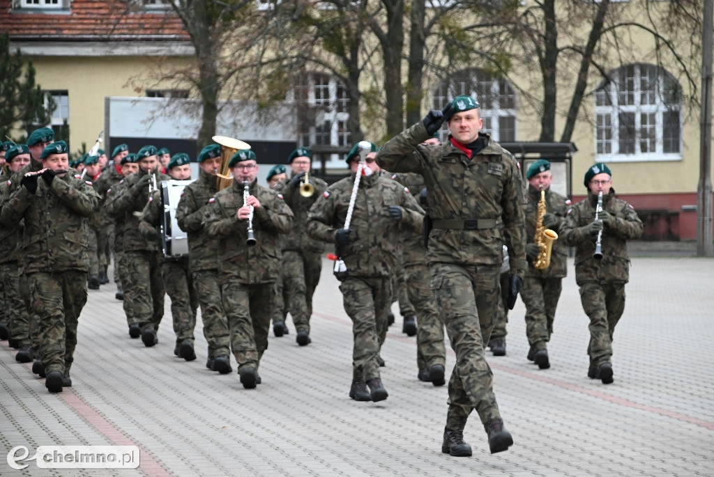 Przysięga wojskowa żołnierzy Dobrowolnej Zasadniczej Służby Wojskowej