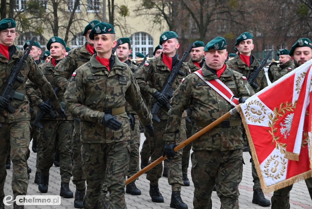 Przysięga wojskowa żołnierzy Dobrowolnej Zasadniczej Służby Wojskowej