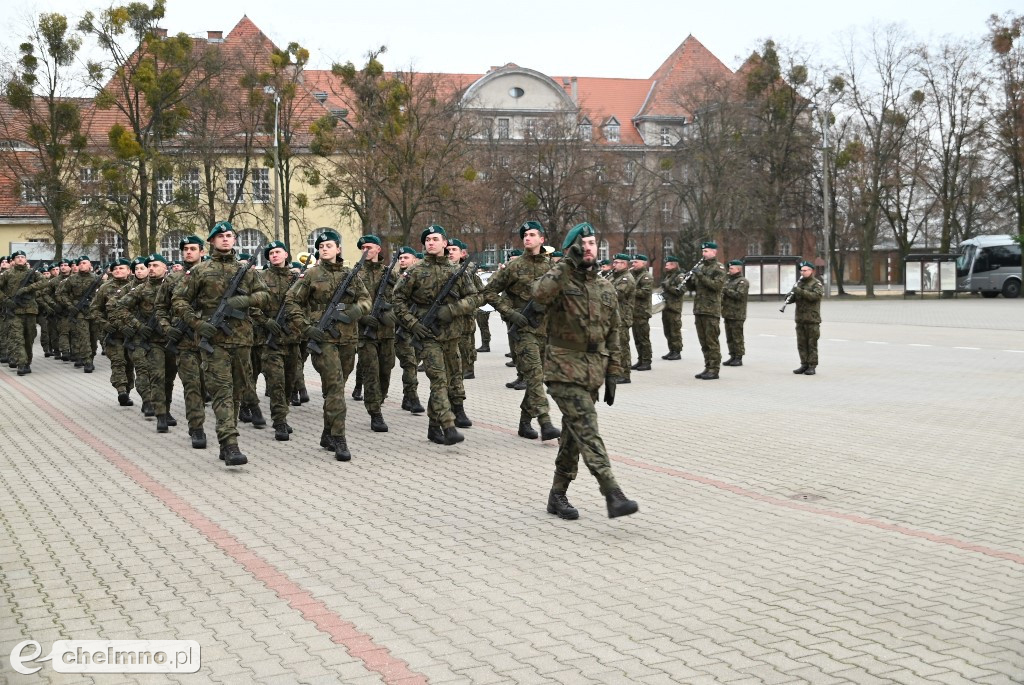 Przysięga wojskowa żołnierzy Dobrowolnej Zasadniczej Służby Wojskowej