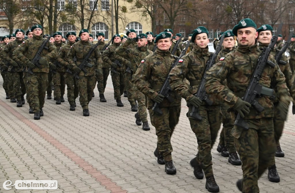 Przysięga wojskowa żołnierzy Dobrowolnej Zasadniczej Służby Wojskowej