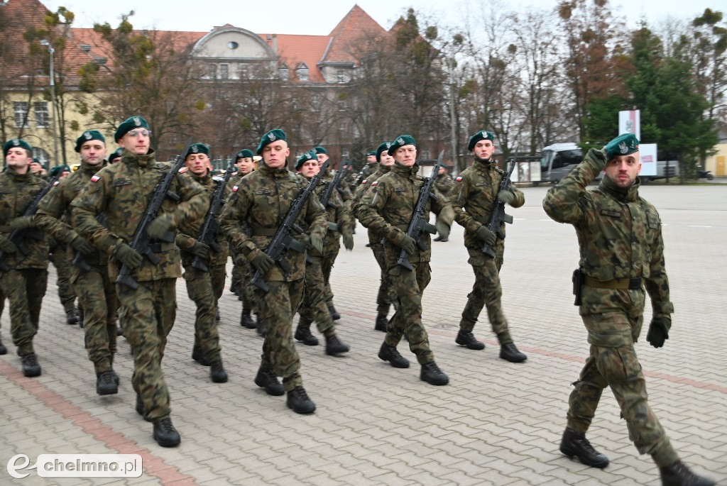 Przysięga wojskowa żołnierzy Dobrowolnej Zasadniczej Służby Wojskowej