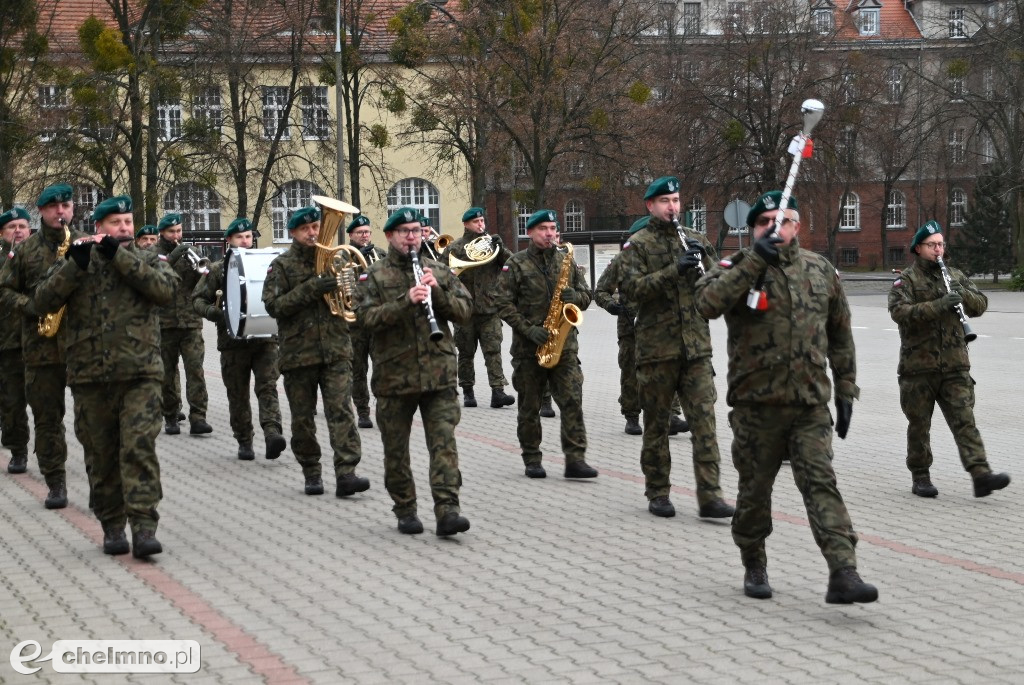 Przysięga wojskowa żołnierzy Dobrowolnej Zasadniczej Służby Wojskowej