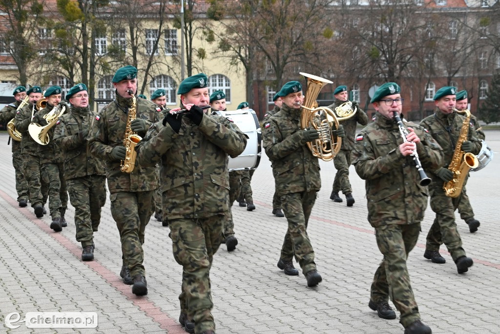 Przysięga wojskowa żołnierzy Dobrowolnej Zasadniczej Służby Wojskowej