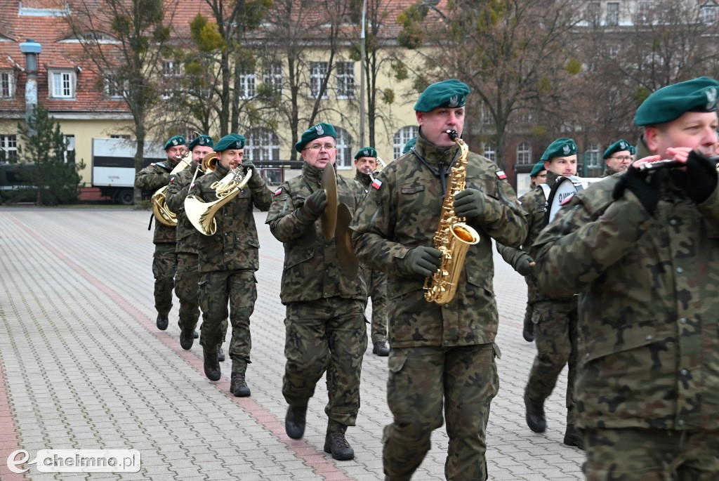 Przysięga wojskowa żołnierzy Dobrowolnej Zasadniczej Służby Wojskowej