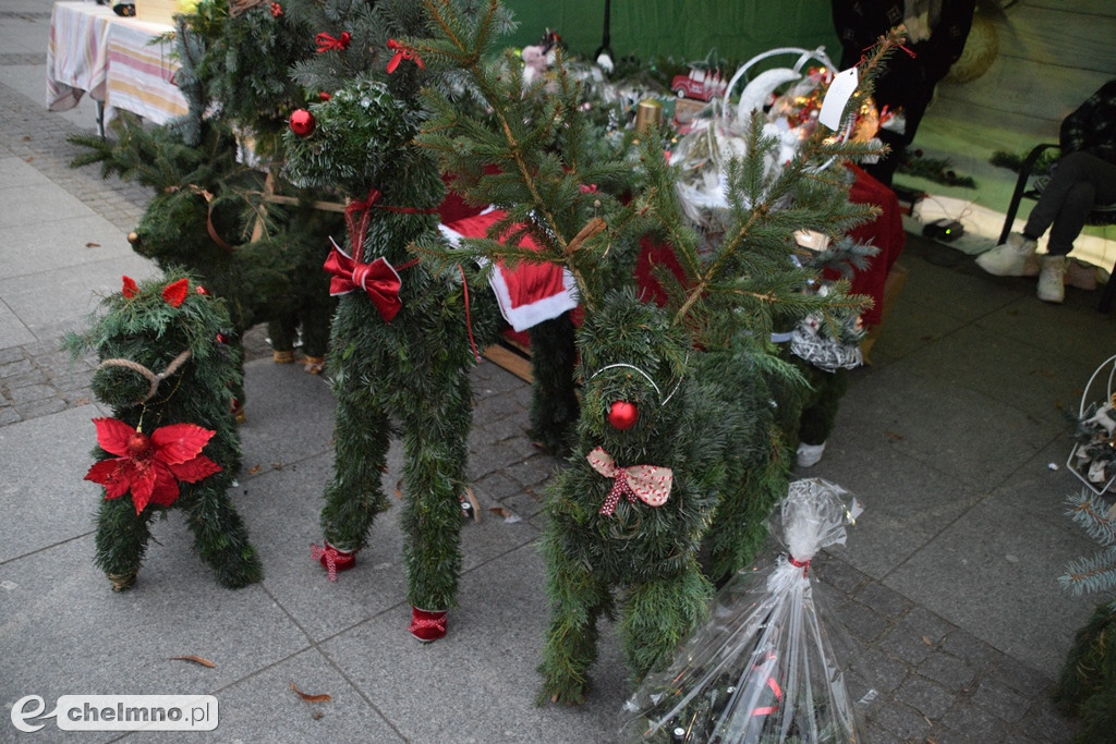 Kolorowo i radośnie na Jarmarku Bożonarodzeniowym w Chełmnie