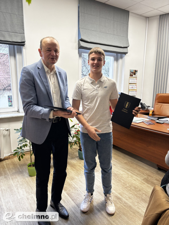 Spotkanie z młodymi sportowcami