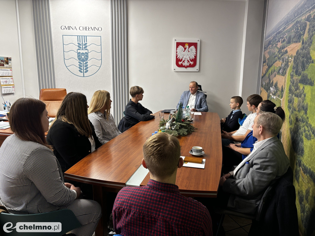 Spotkanie z młodymi sportowcami