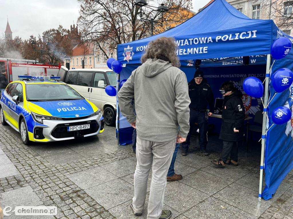 Policyjny raport z przebiegu 33. Finału WOŚP w Chełmnie