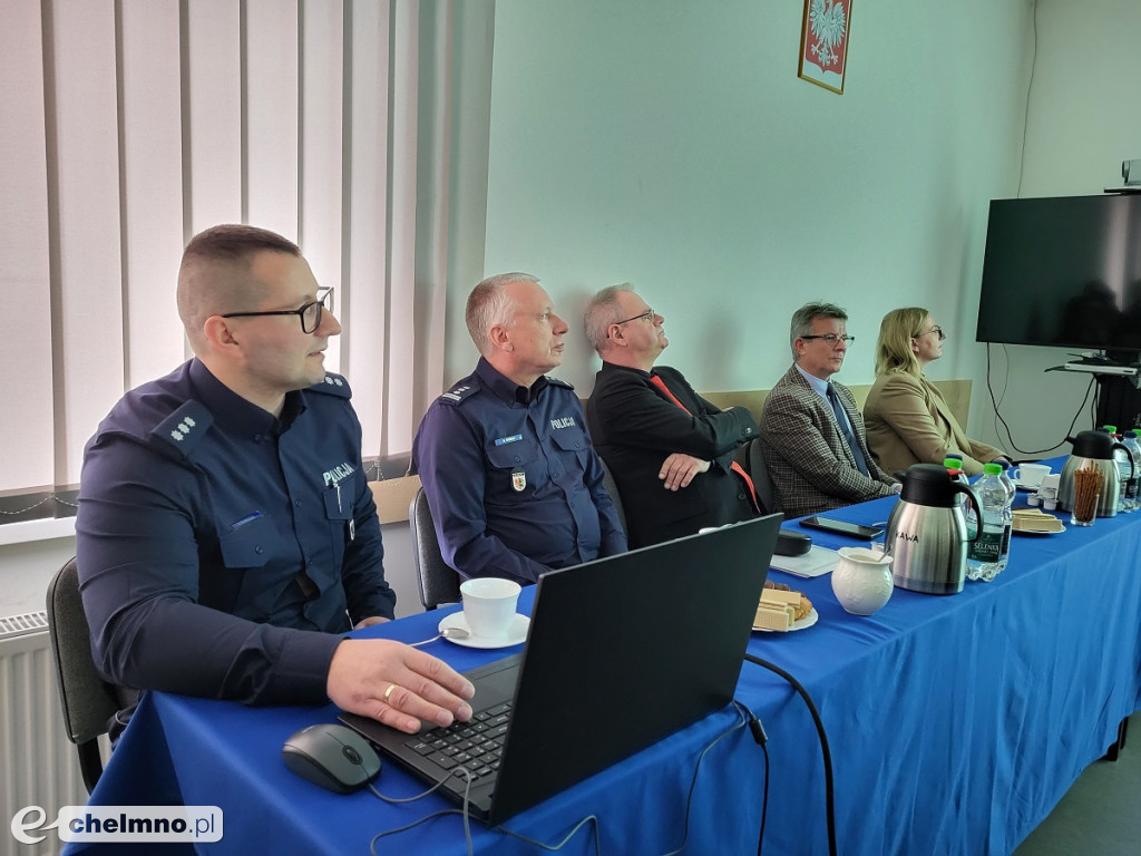 Odprawa roczna chełmińskich funkcjonariuszy
