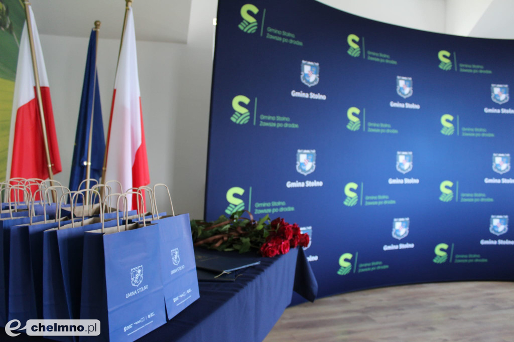 Stypendia sportowe wręczone w Gminie Stolno