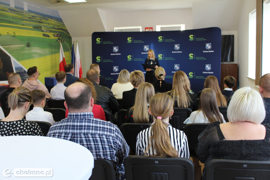 Stypendia sportowe wręczone w Gminie Stolno