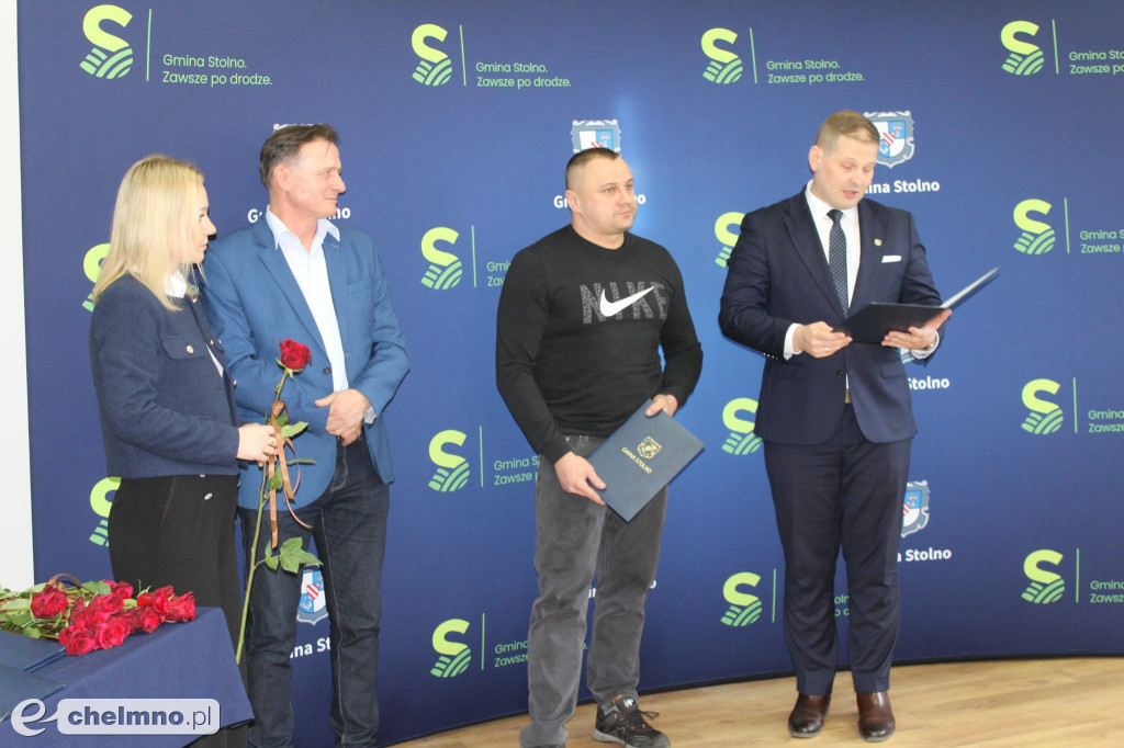 Stypendia sportowe wręczone w Gminie Stolno