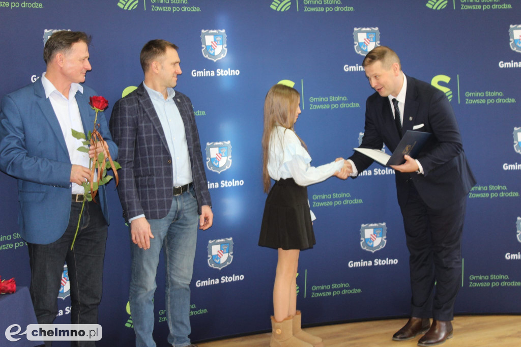 Stypendia sportowe wręczone w Gminie Stolno