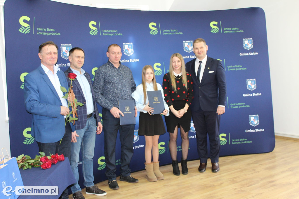 Stypendia sportowe wręczone w Gminie Stolno