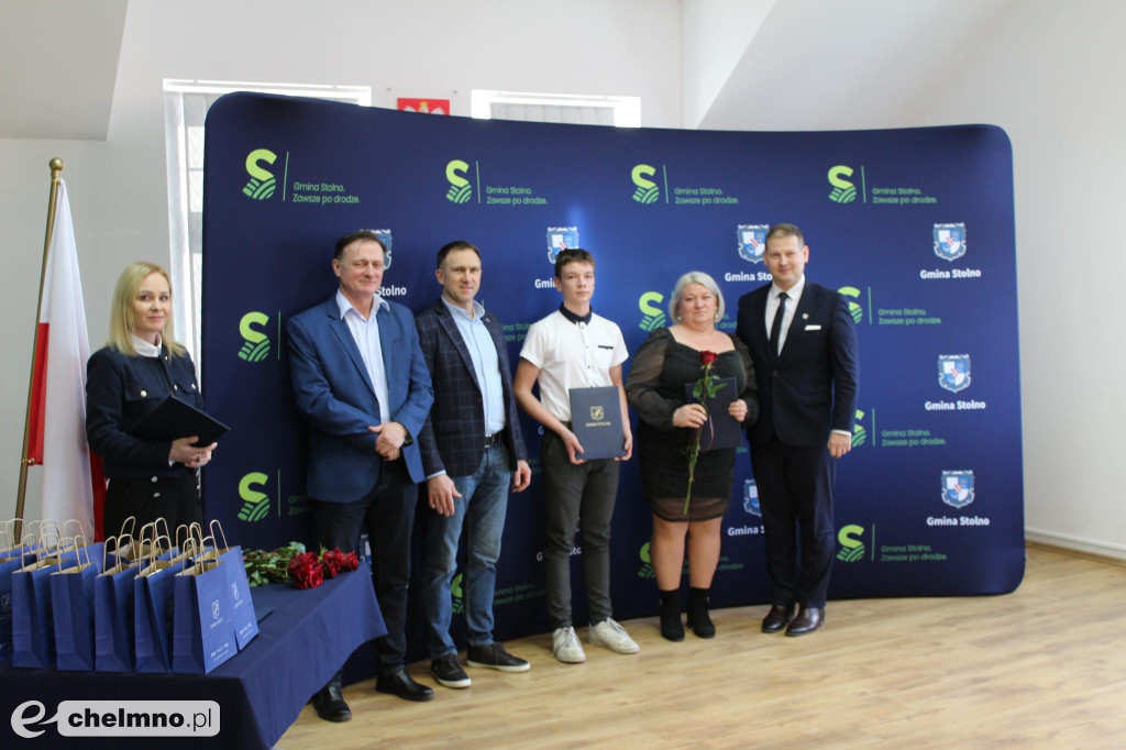 Stypendia sportowe wręczone w Gminie Stolno