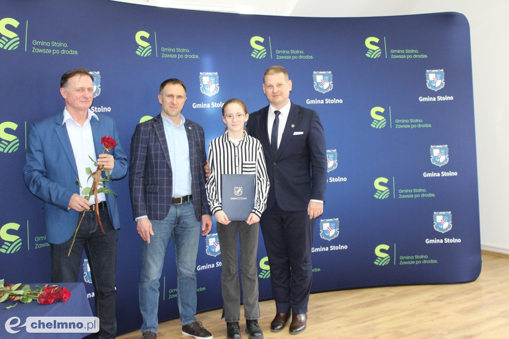 Stypendia sportowe wręczone w Gminie Stolno