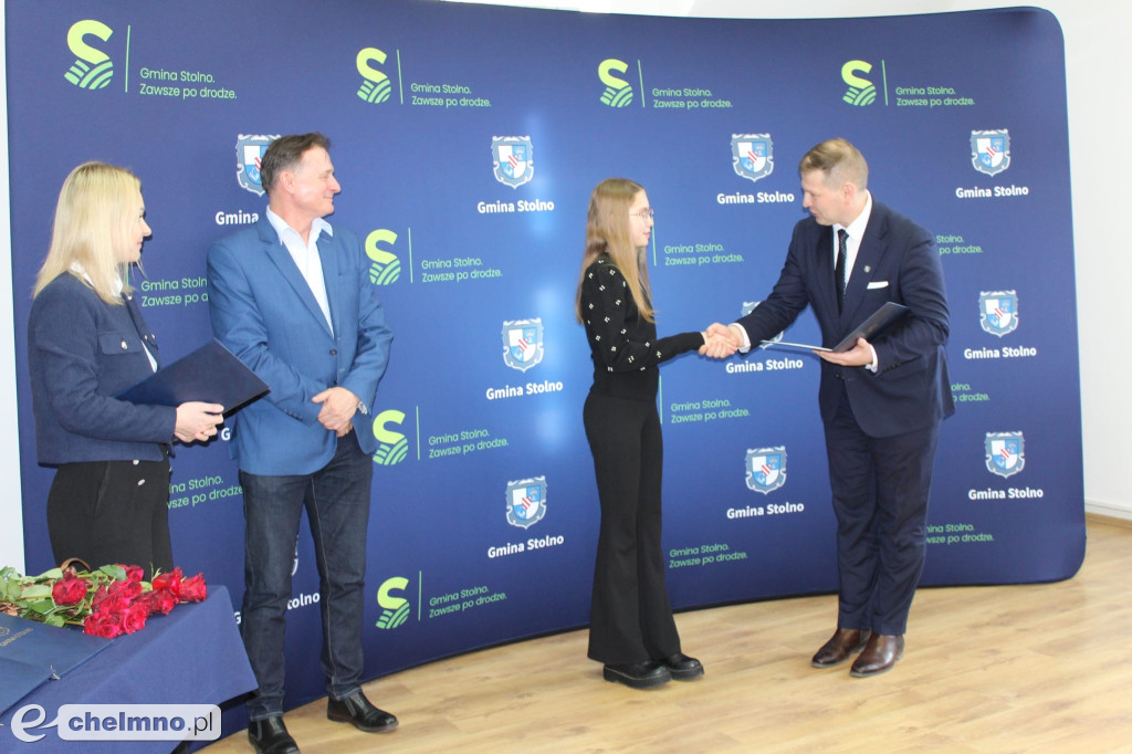 Stypendia sportowe wręczone w Gminie Stolno