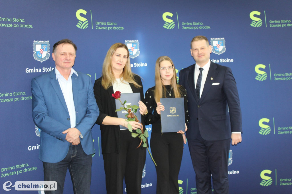 Stypendia sportowe wręczone w Gminie Stolno