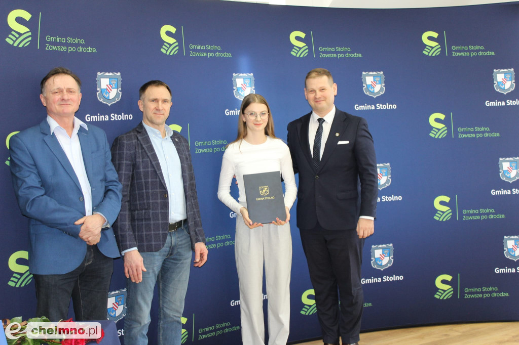 Stypendia sportowe wręczone w Gminie Stolno