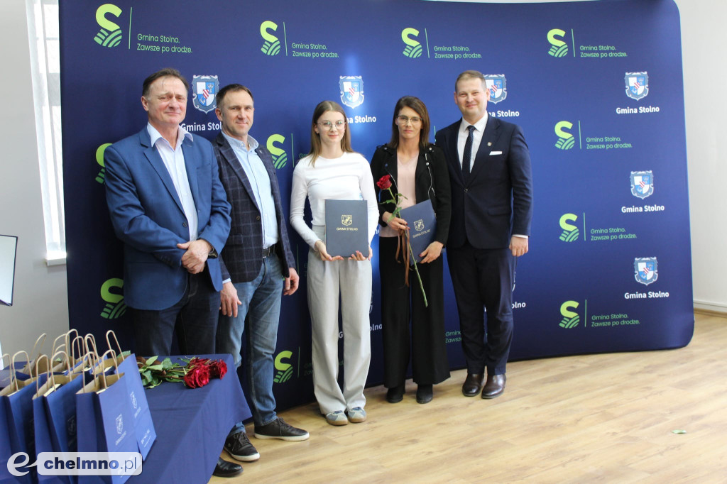 Stypendia sportowe wręczone w Gminie Stolno