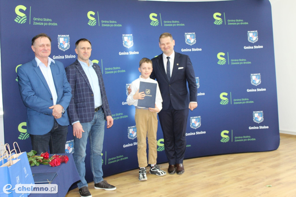 Stypendia sportowe wręczone w Gminie Stolno
