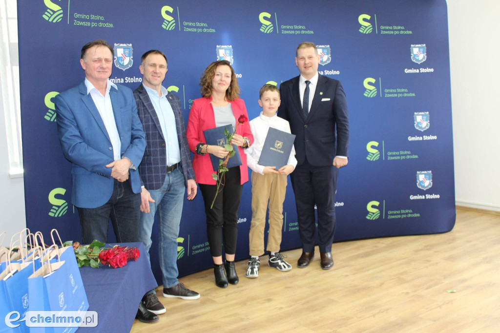 Stypendia sportowe wręczone w Gminie Stolno
