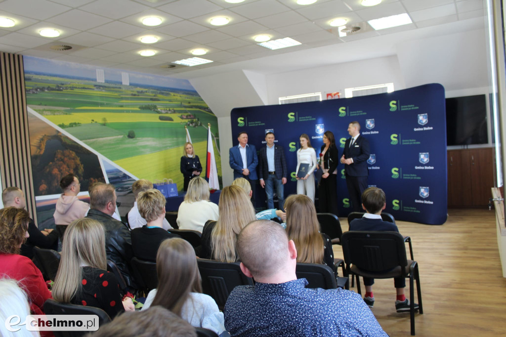 Stypendia sportowe wręczone w Gminie Stolno