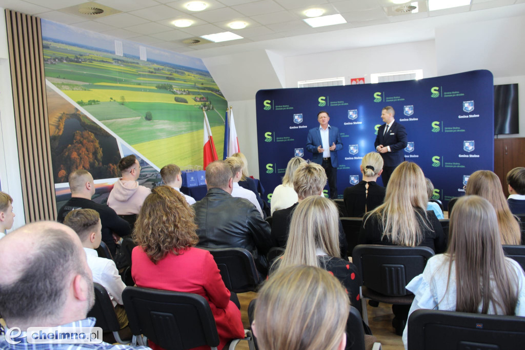 Stypendia sportowe wręczone w Gminie Stolno