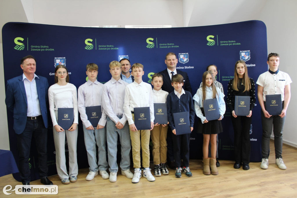 Stypendia sportowe wręczone w Gminie Stolno