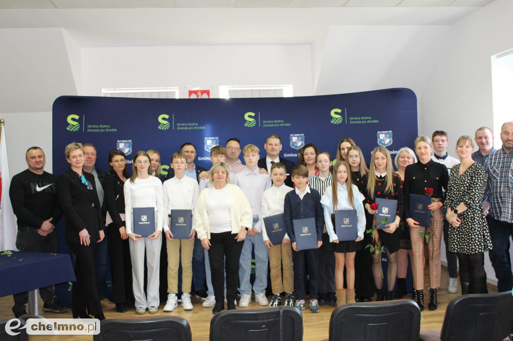 Stypendia sportowe wręczone w Gminie Stolno