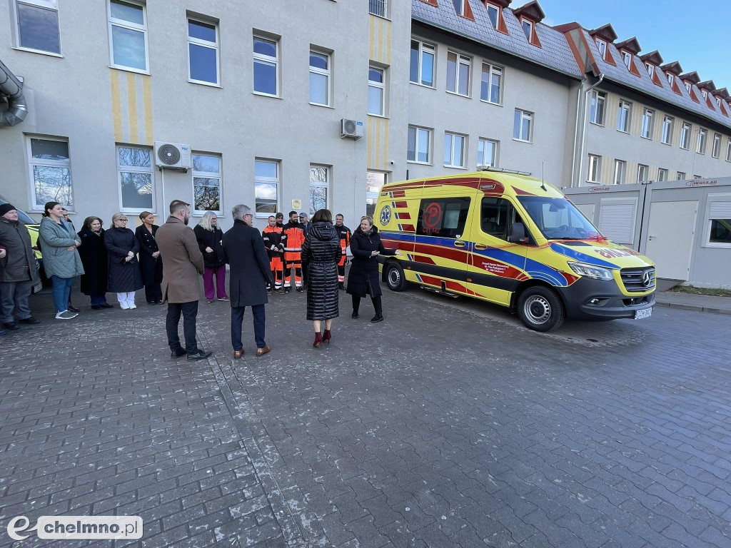 Nowy ambulans dla chełmińskiego szpitala