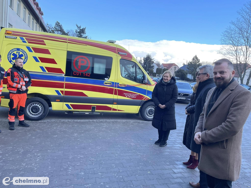 Nowy ambulans dla chełmińskiego szpitala