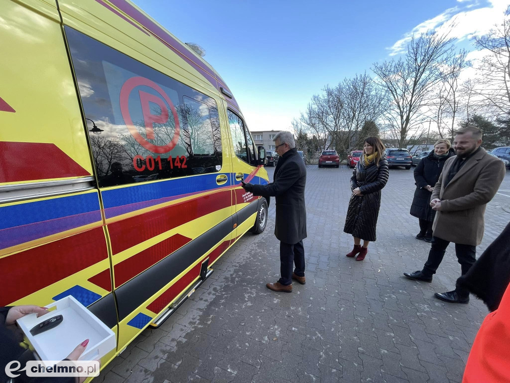 Nowy ambulans dla chełmińskiego szpitala