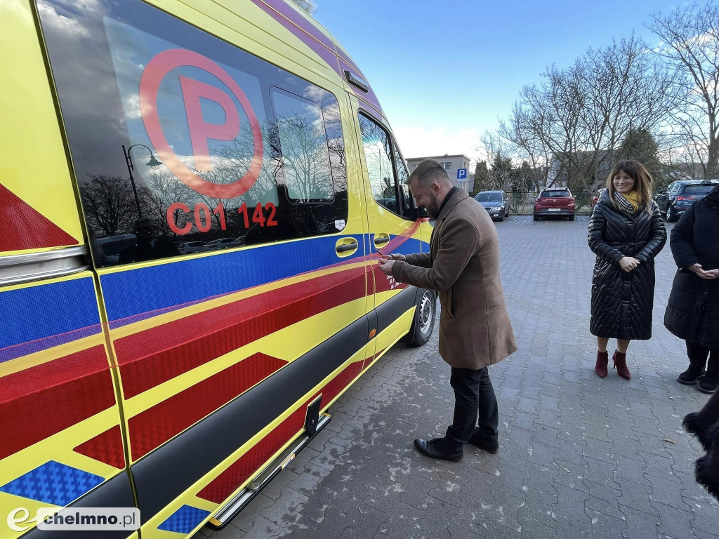 Nowy ambulans dla chełmińskiego szpitala