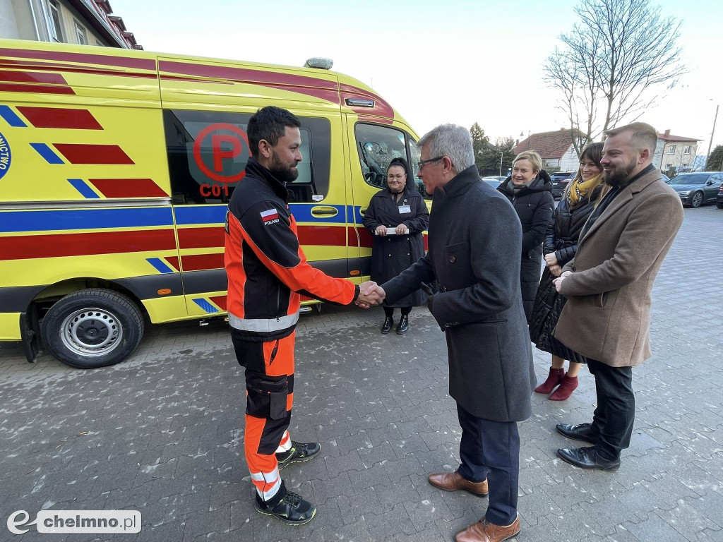 Nowy ambulans dla chełmińskiego szpitala