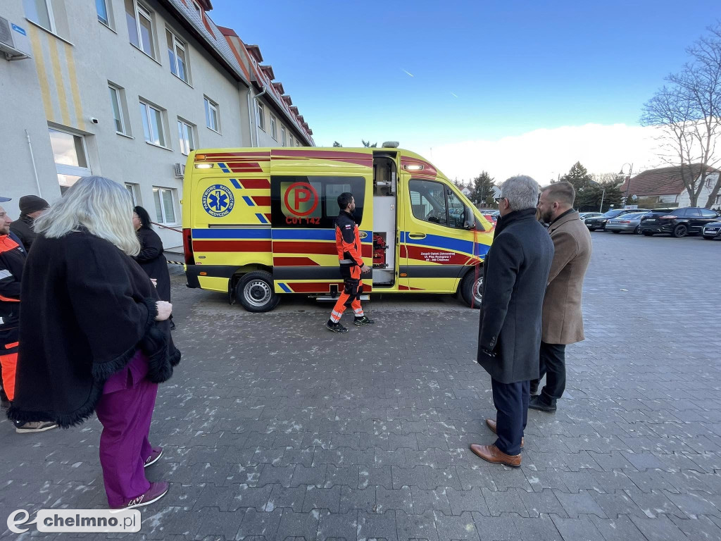 Nowy ambulans dla chełmińskiego szpitala